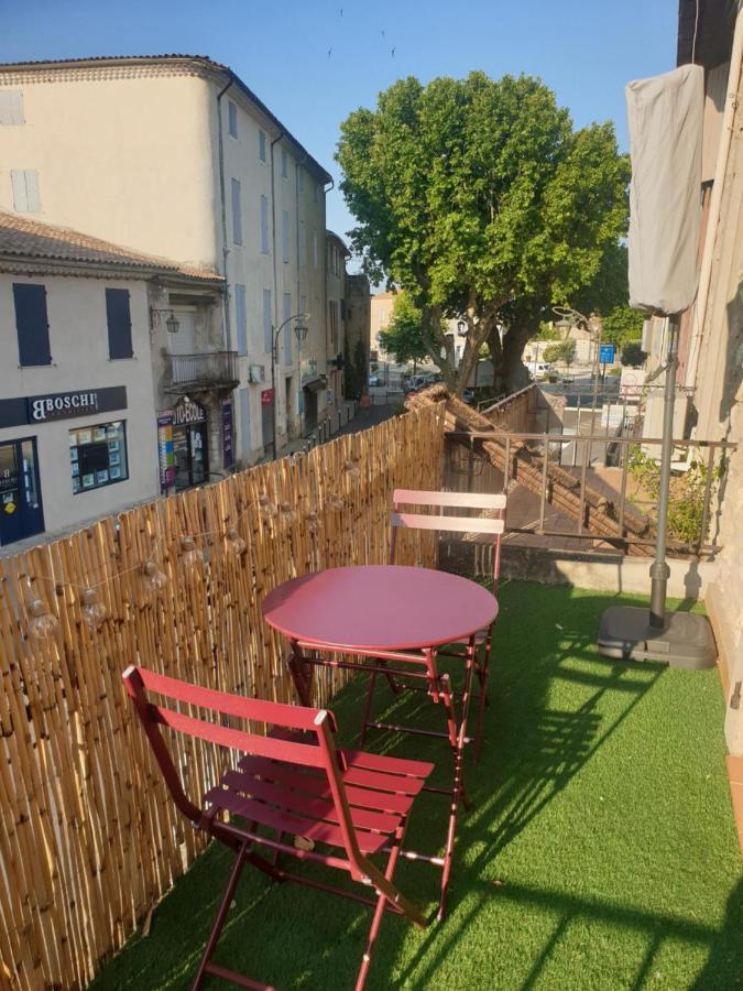 Studio Tout Confort Centre Ville - Balcon, Clim, Tv, Wifi Mazan Eksteriør billede